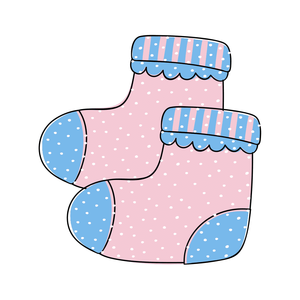 Diaper and absolutely the cutest baby shower clipart free