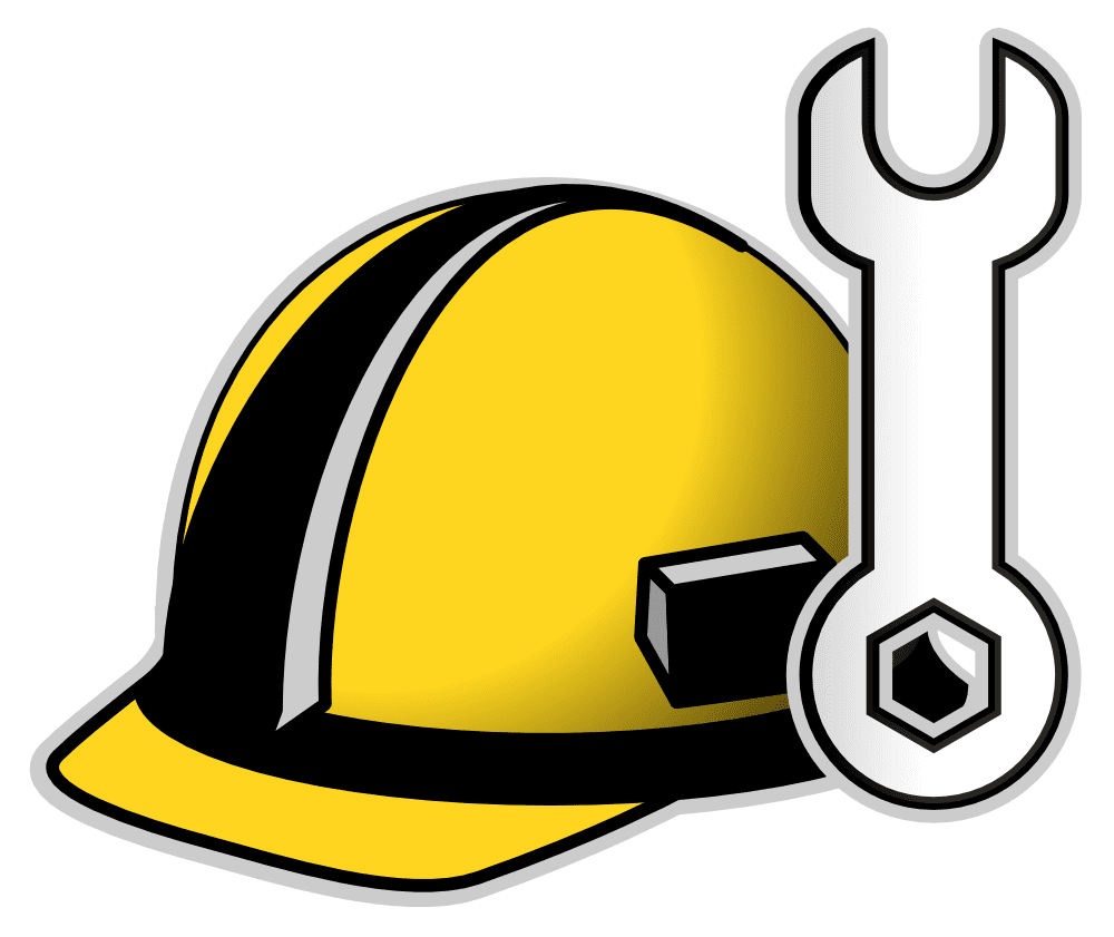 Safety linelabels clipart hard hat photo