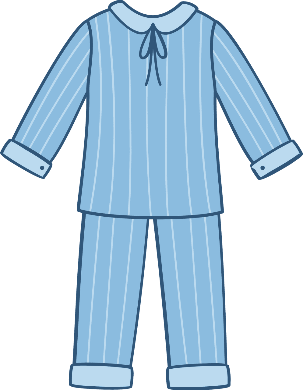 Pajama vector clipart images 2