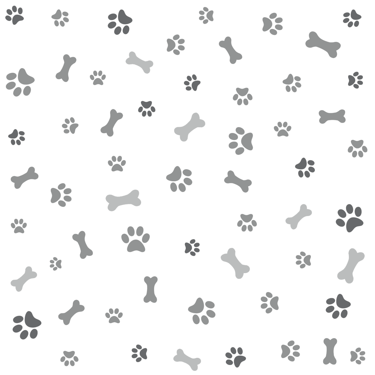 Dog bone pin page clipart image