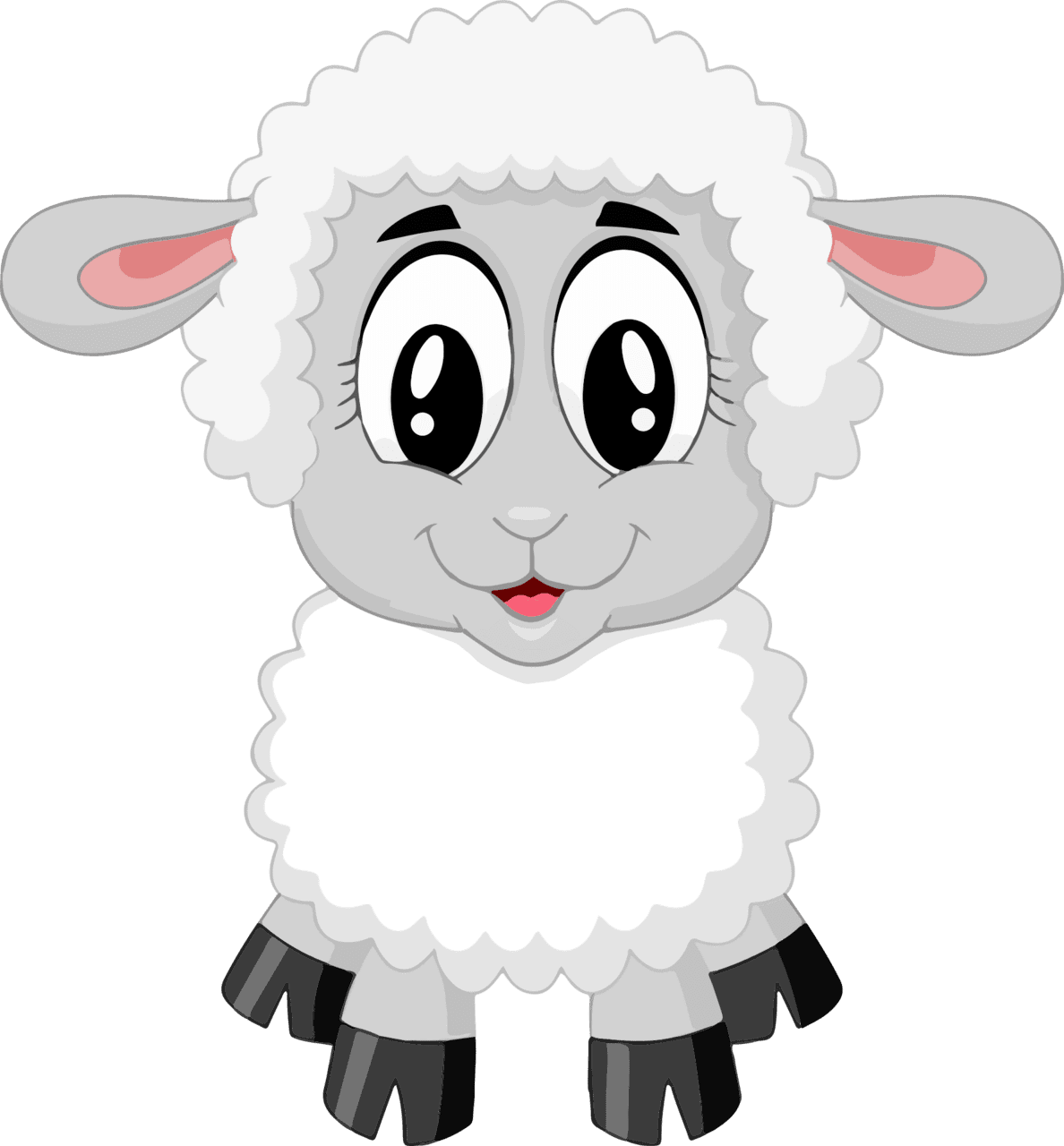 Lamb pin page clipart photo 2