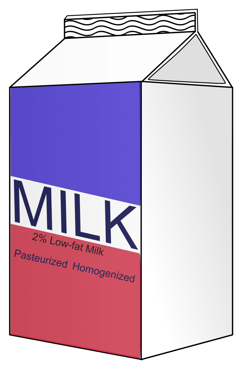 Milk carton vector clipart image photo cc images