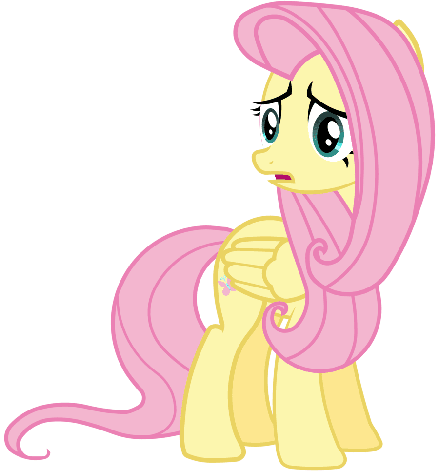 Fluttershy sad by bobthelurker deviantart clipart logo