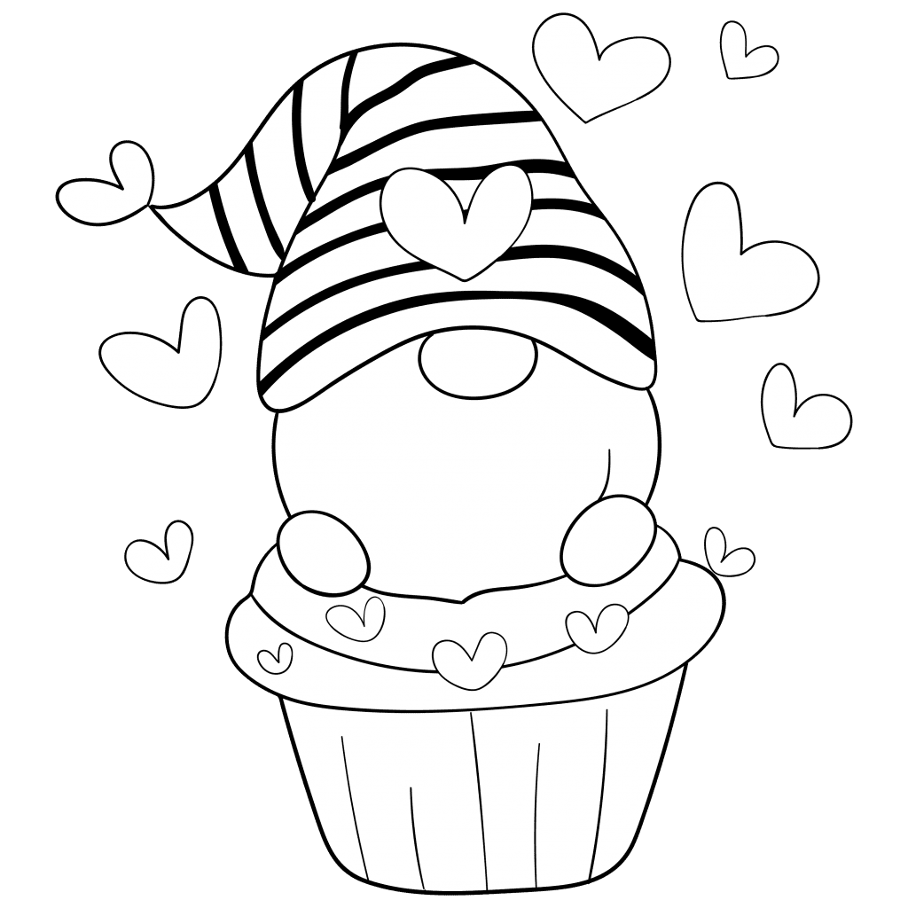 Valentine coloring book the full nester clipart background