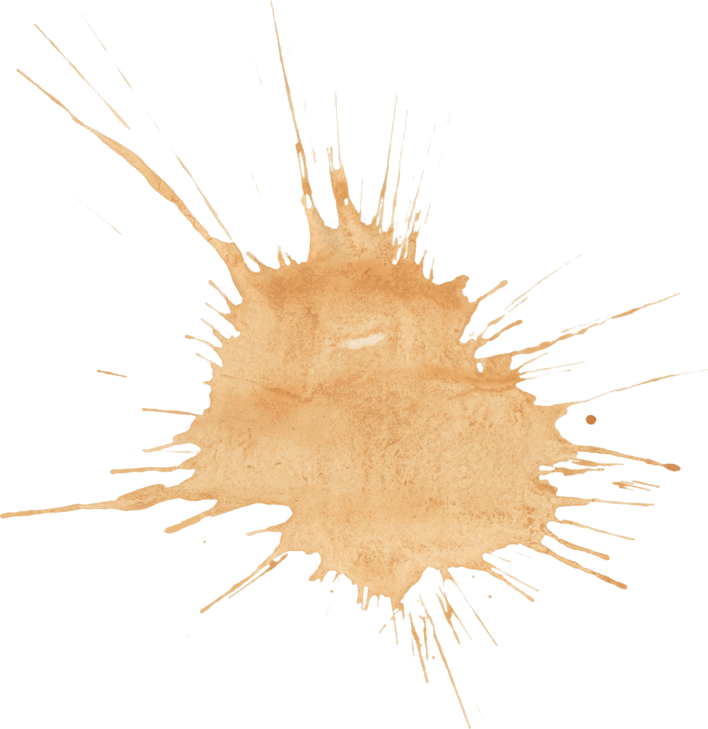 Paint brown watercolor splatter lygfx clipart logo