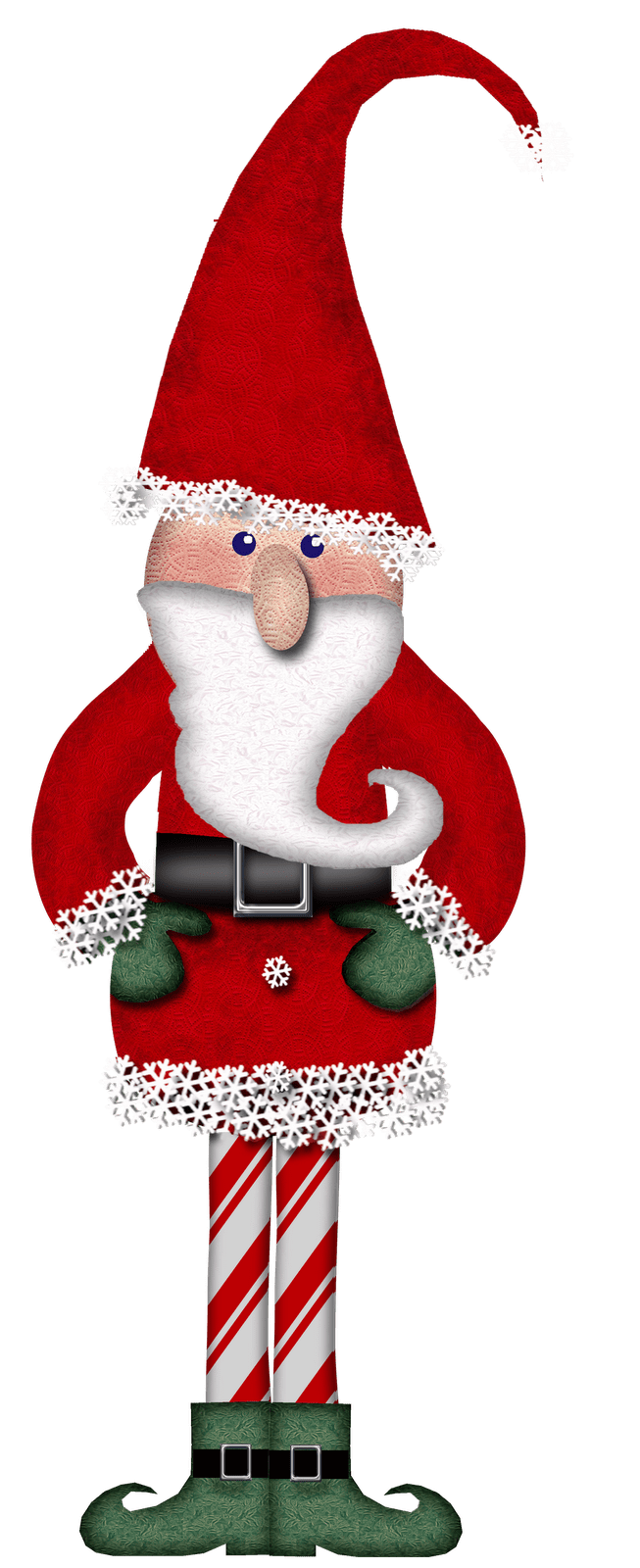 Santa claus clipart for christmas scrapbooking free