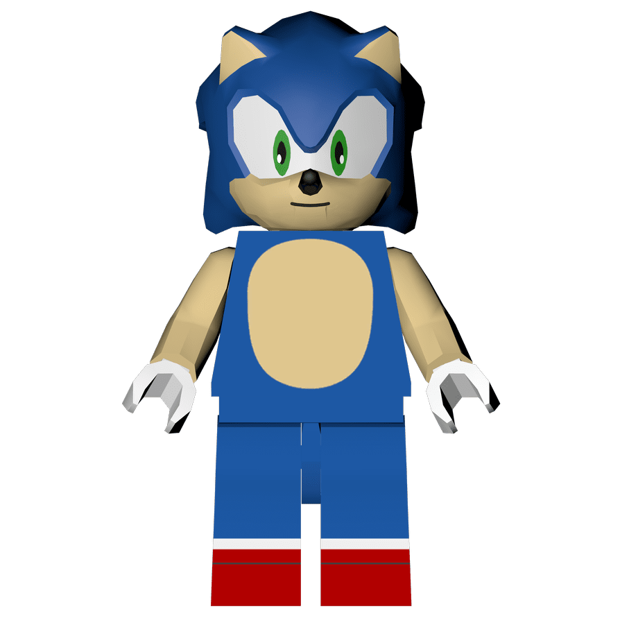 Sonic the hedgehog level pack lego render by son box deviantart clipart clip art