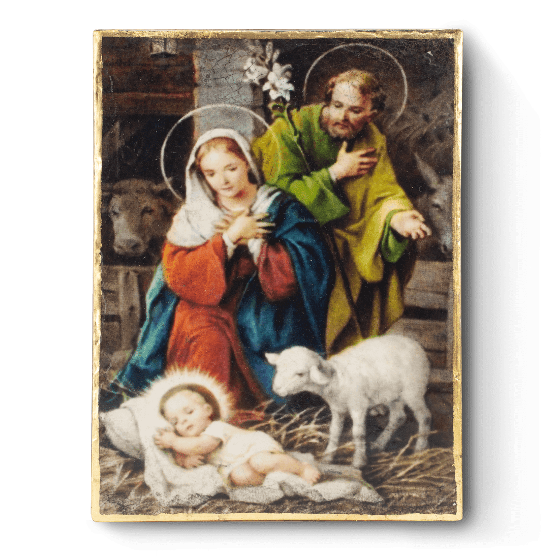 Nativity holiday collection retired sid dickens memory block clipart logo