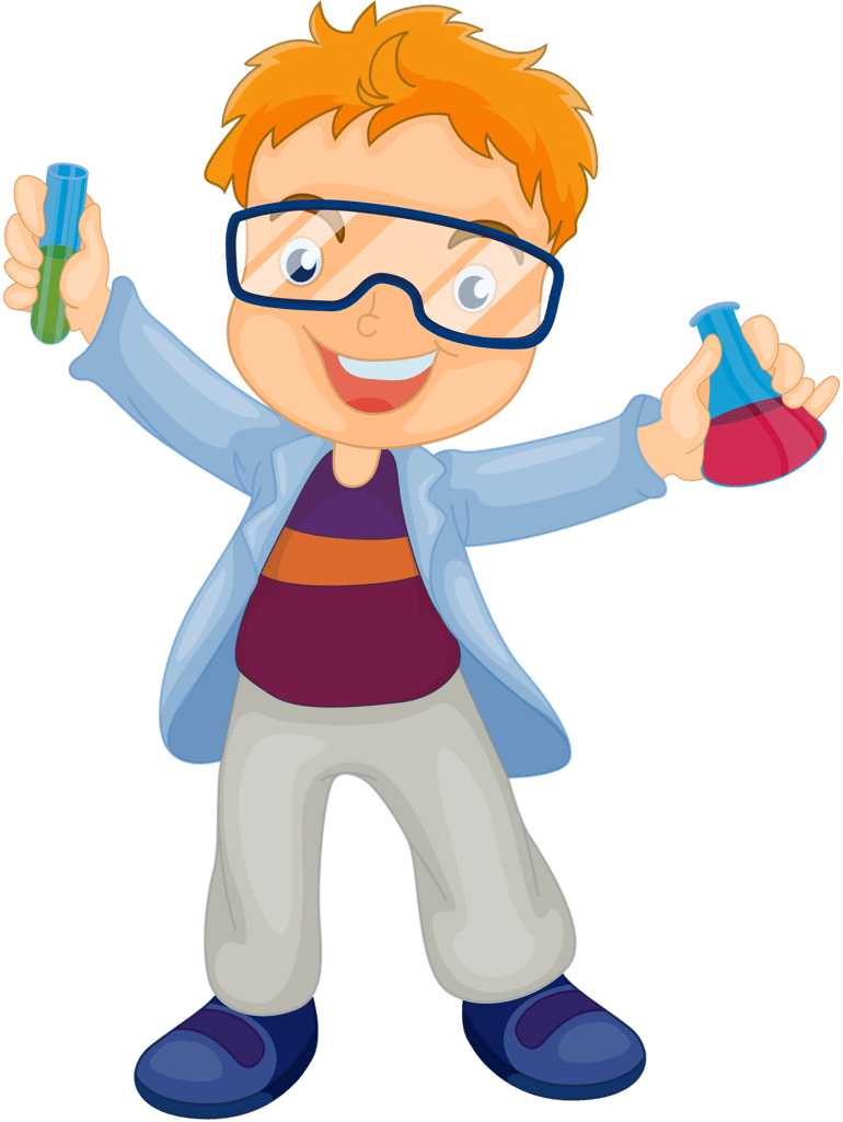 Scientist clipart vector