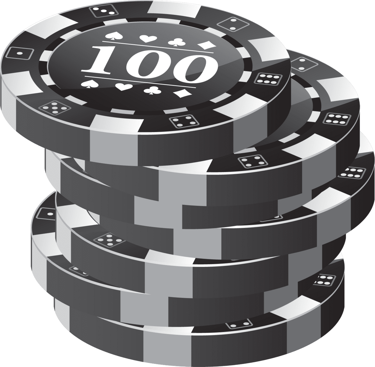 Game poker chips clipart picture