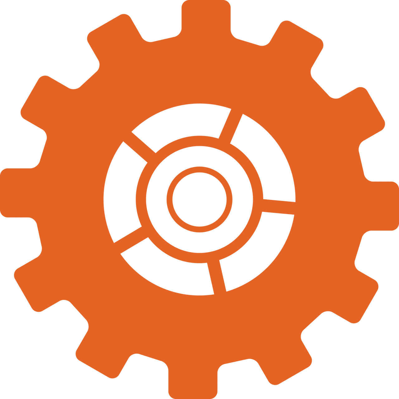 Mechanical gear clipart photo