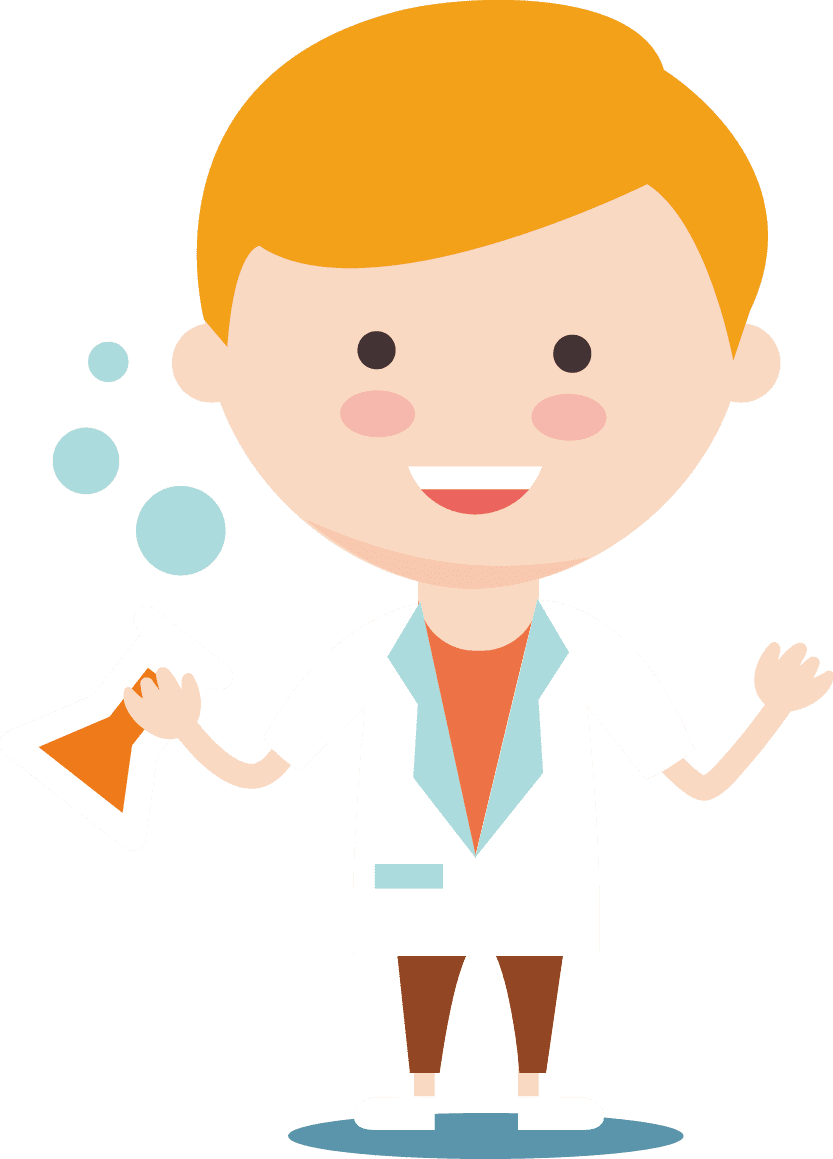 Scientist clipart the transparent