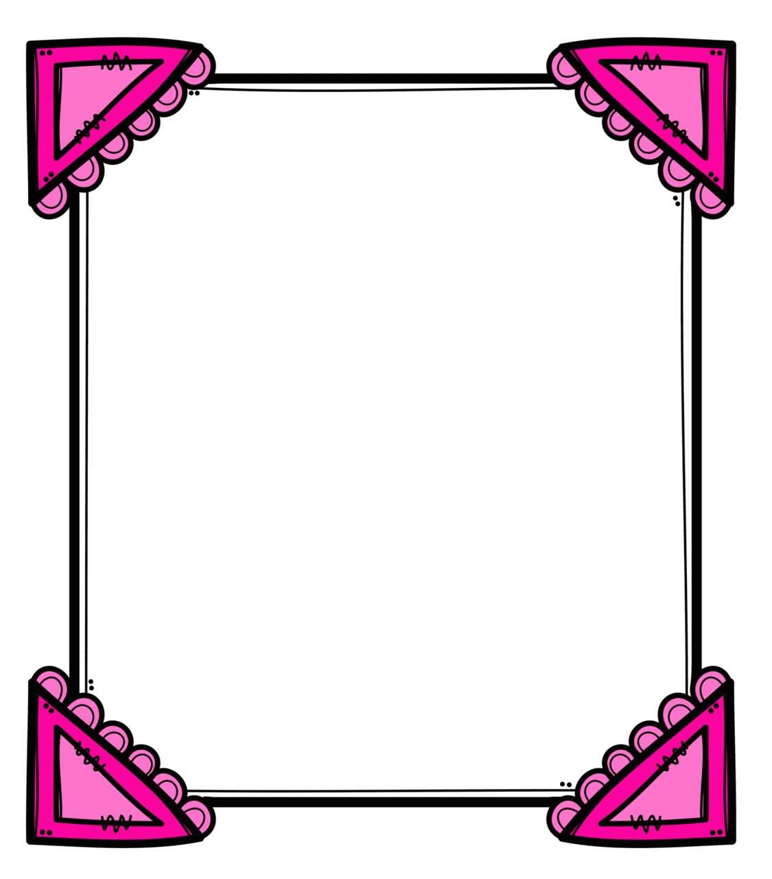 Frame pin page clipart clip art