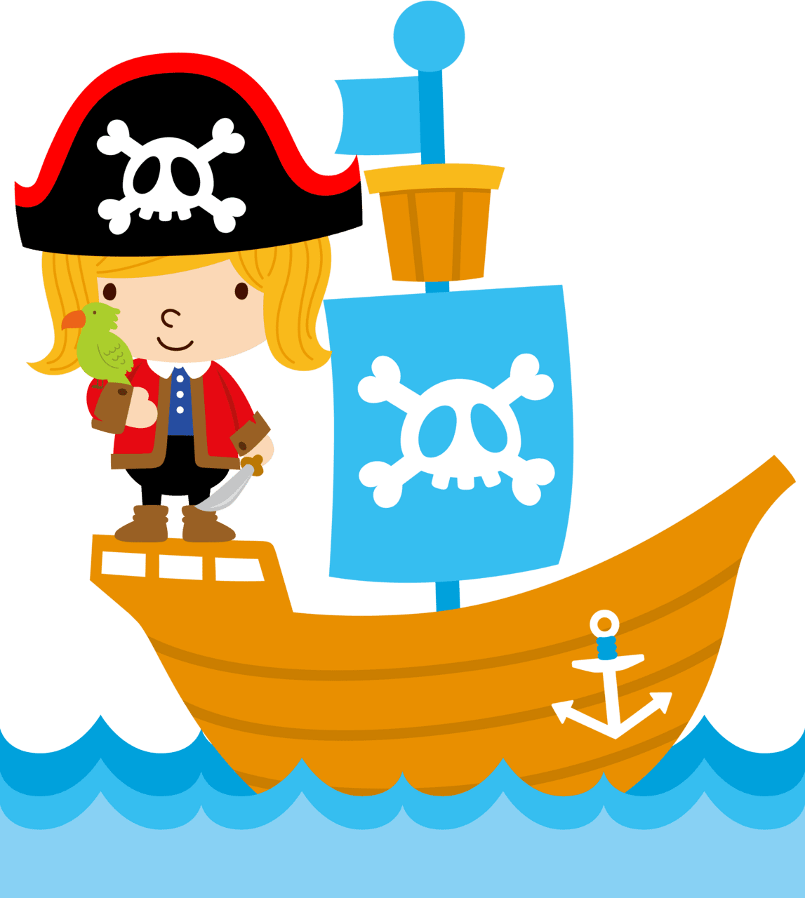 Ship pin page clipart transparent 3