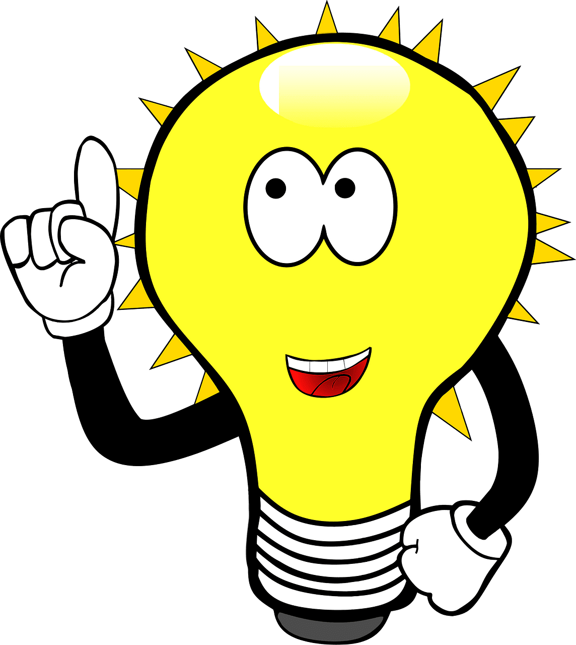 Light bulb vector clipart images