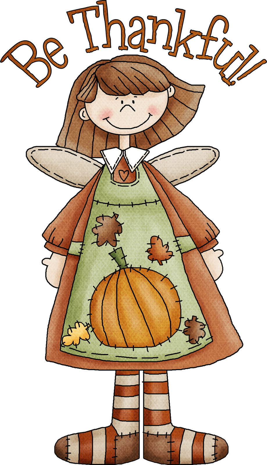 Scarecrow thanks muchly clipart vector