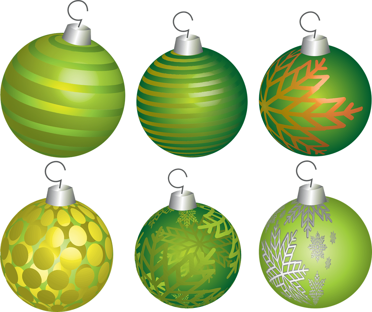 Christmas balls holiday ball vector graphic clipart