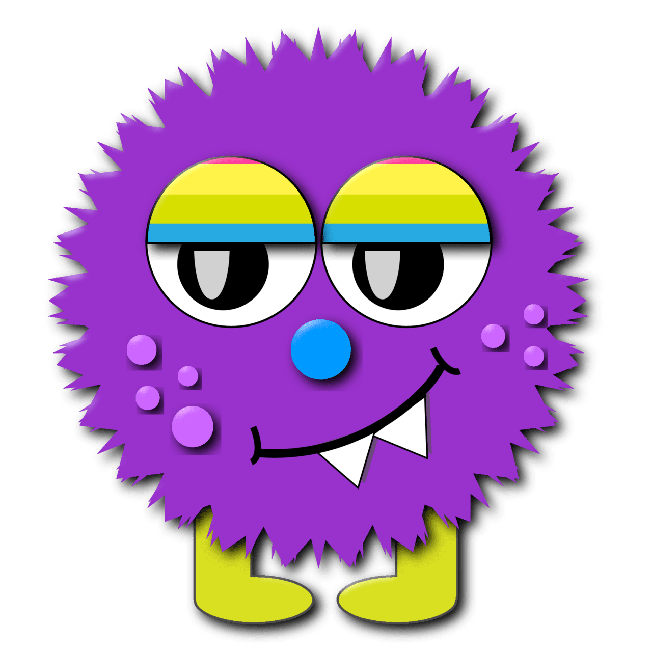 Monster clipart panda images 3
