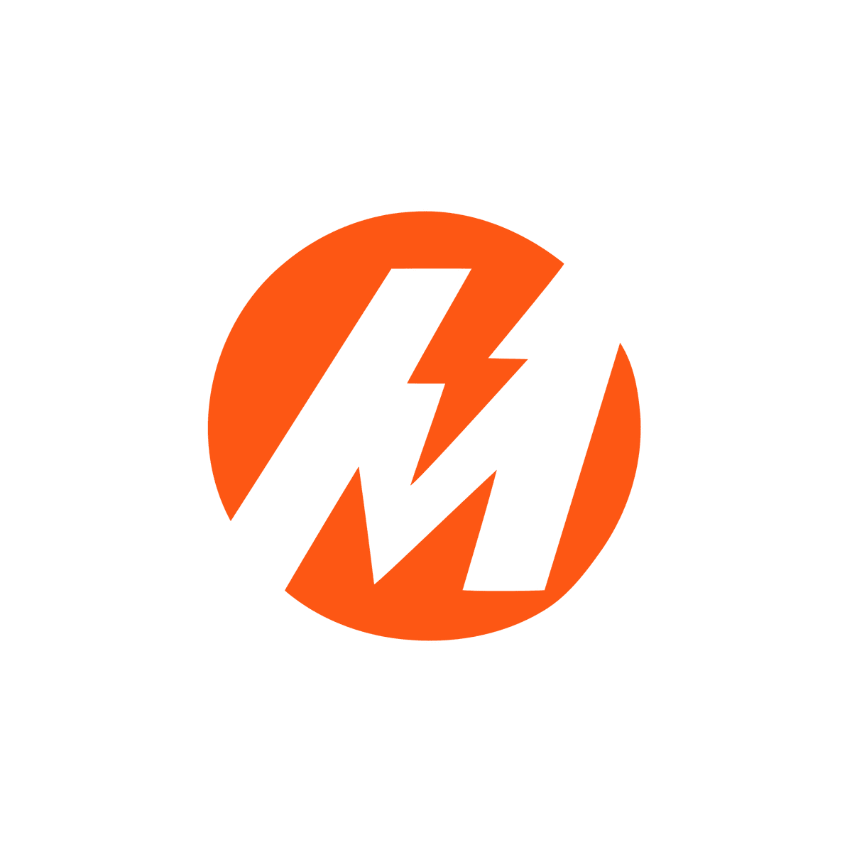 Lightning bolt meralco logo real pany alphabet letter clipart