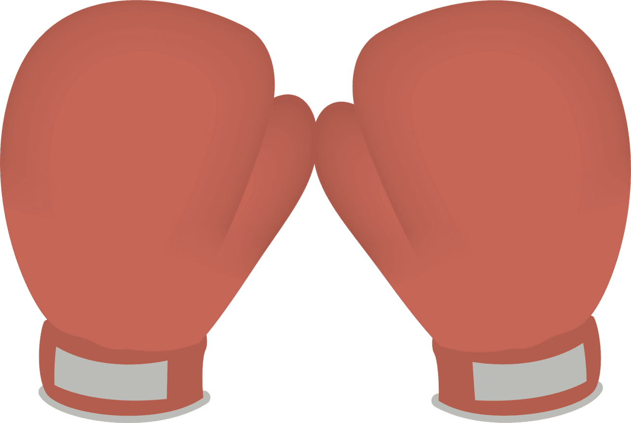 Boxing gloves vector clipart images 4