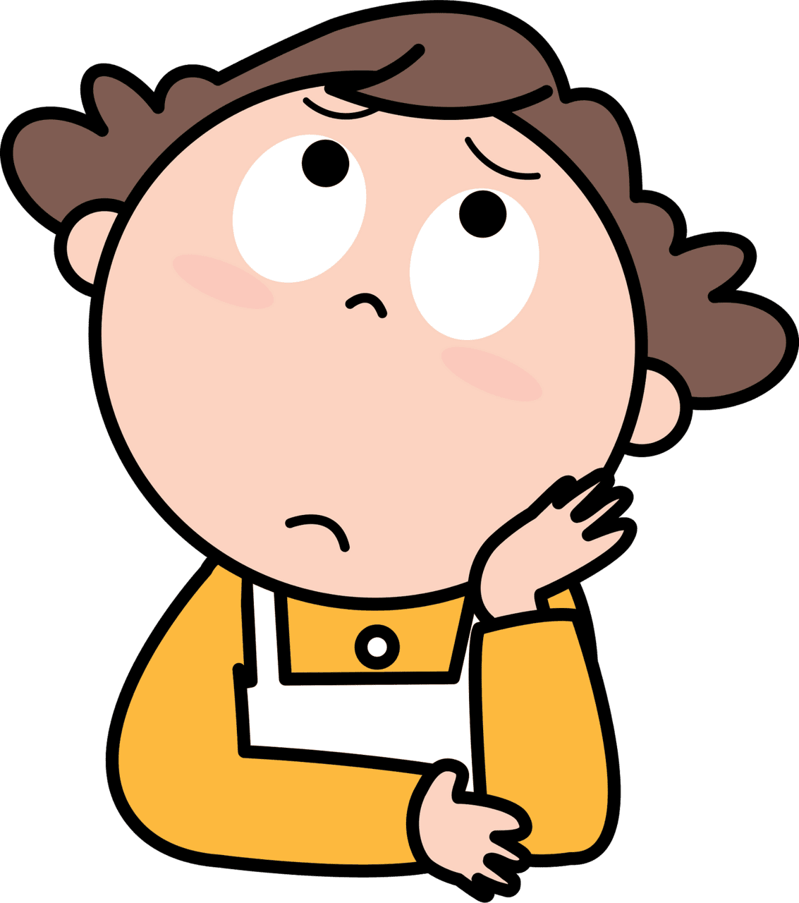 Think curious clipart images