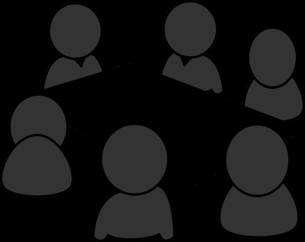 Meeting table clipart clip art