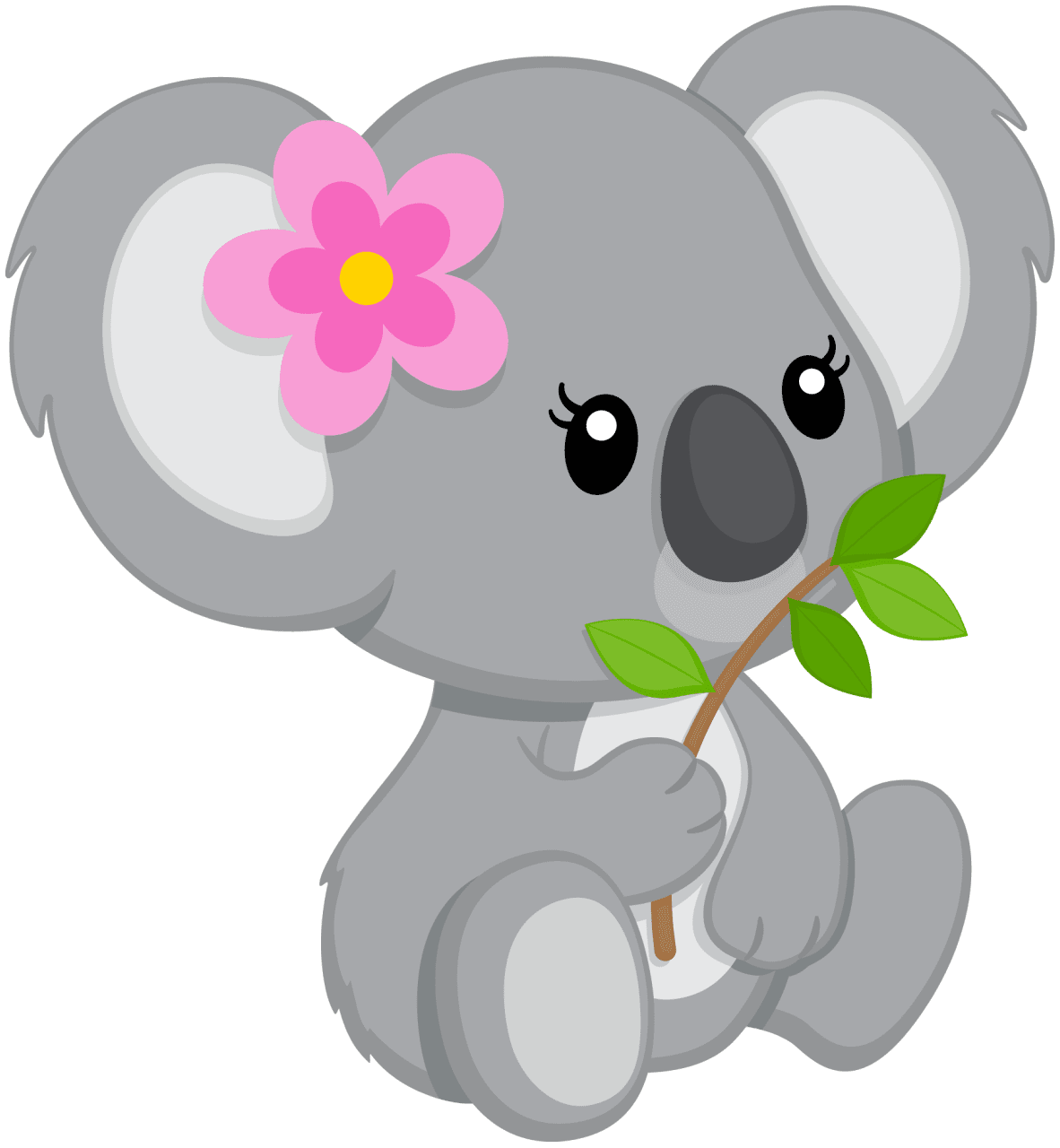 Koala pin page clipart clip art