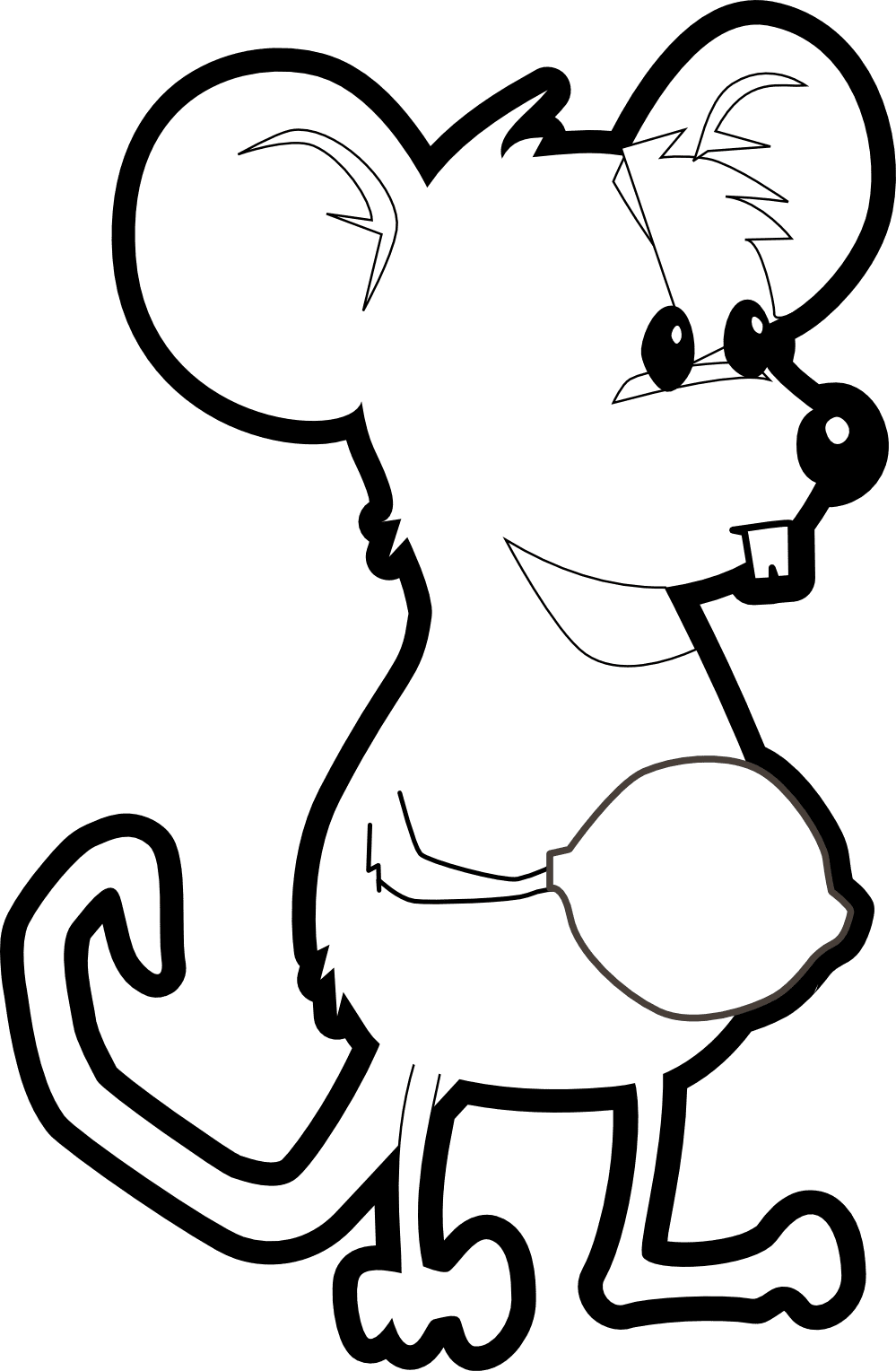 Mice pin page clipart vector