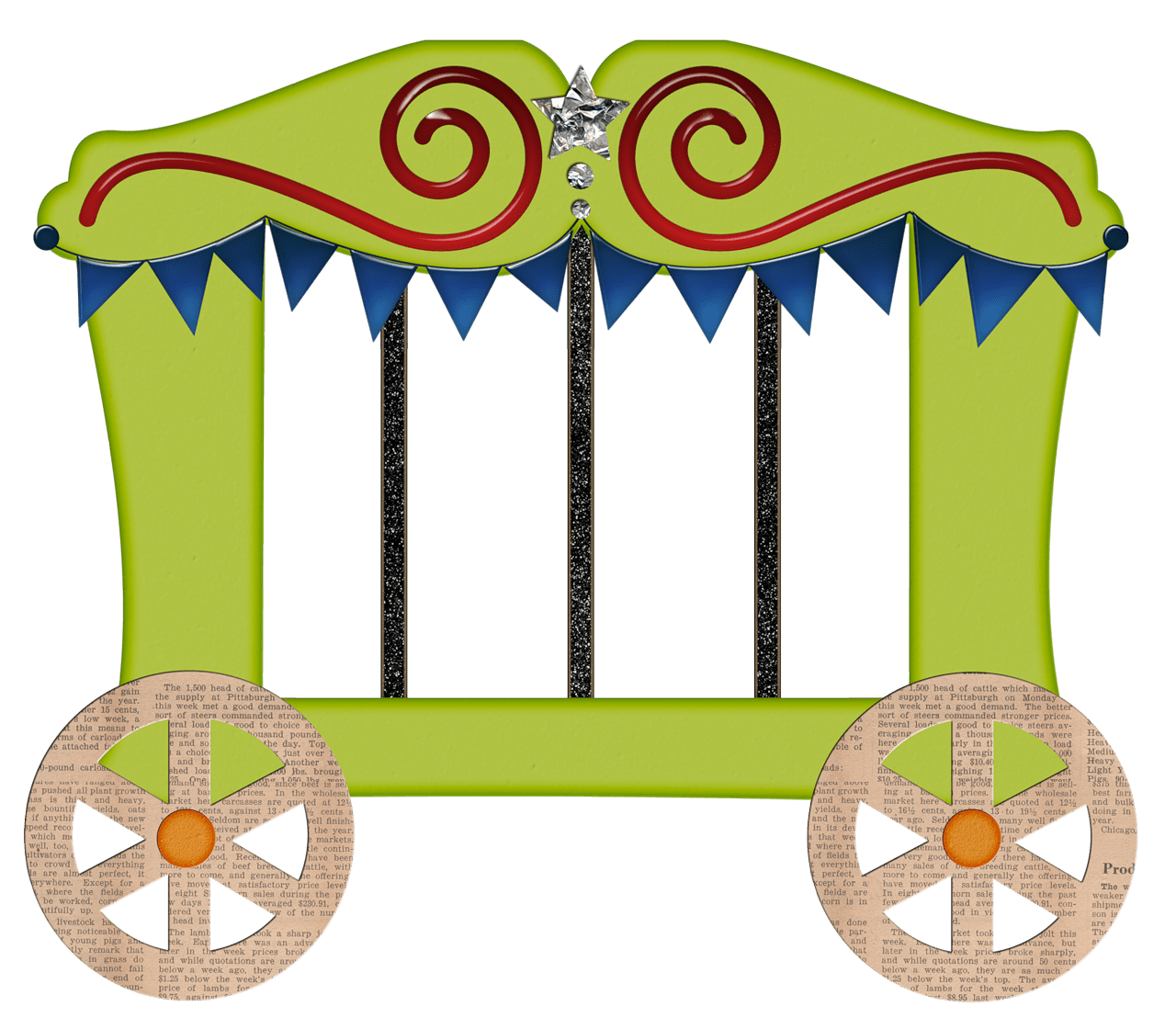 Carnival molduras clipart transparent