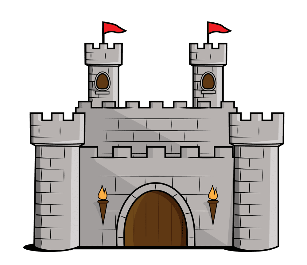 Building triangle clipart logo