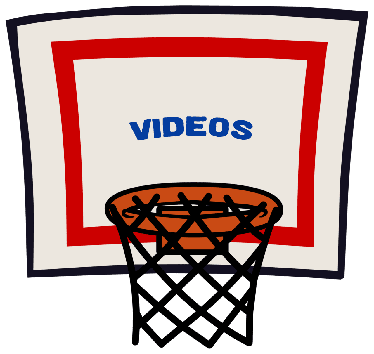 Basketball hoop oabc app clipart free
