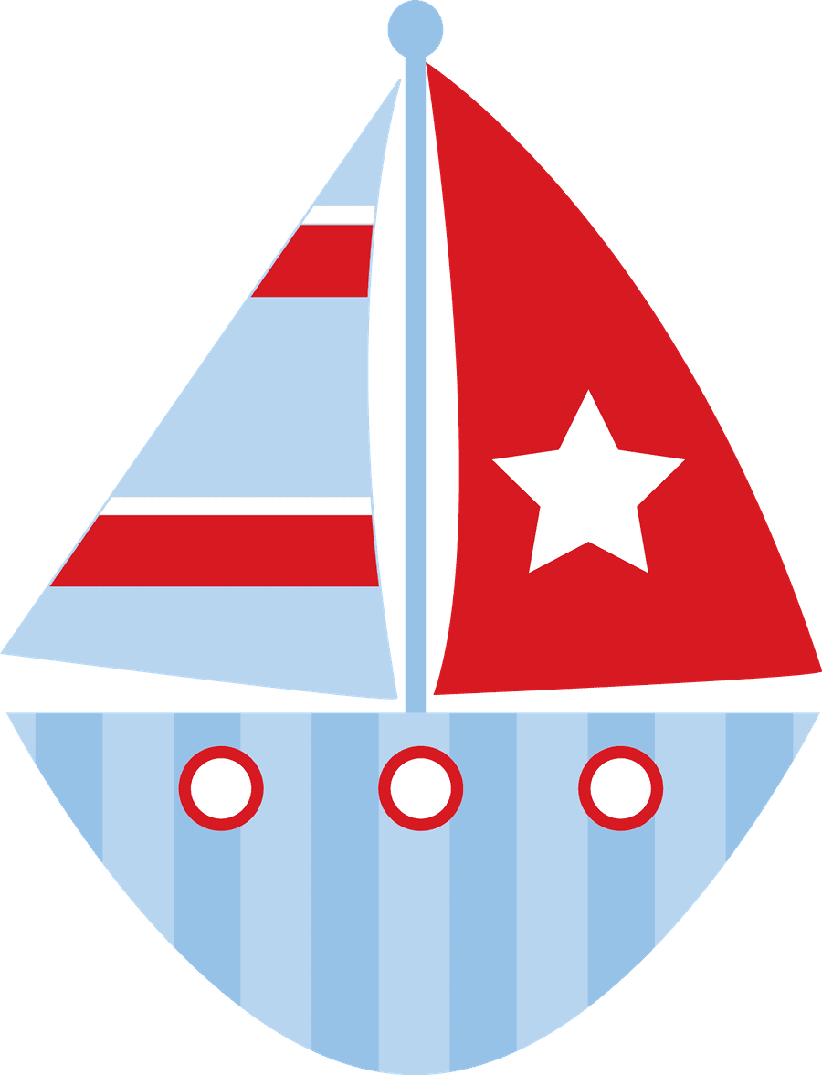 Ship pin page clipart background 3
