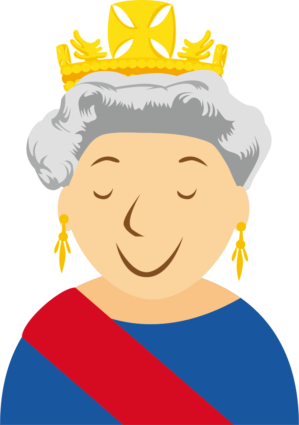 Queen cartoon clipart background