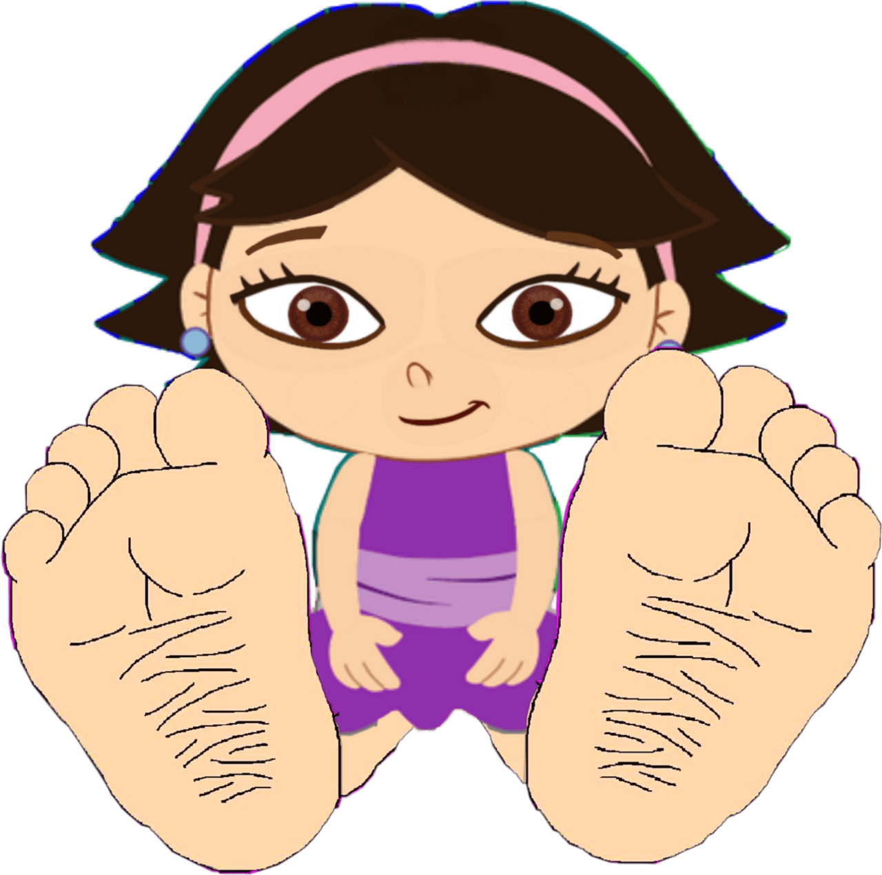 Foot pin page clipart clip art