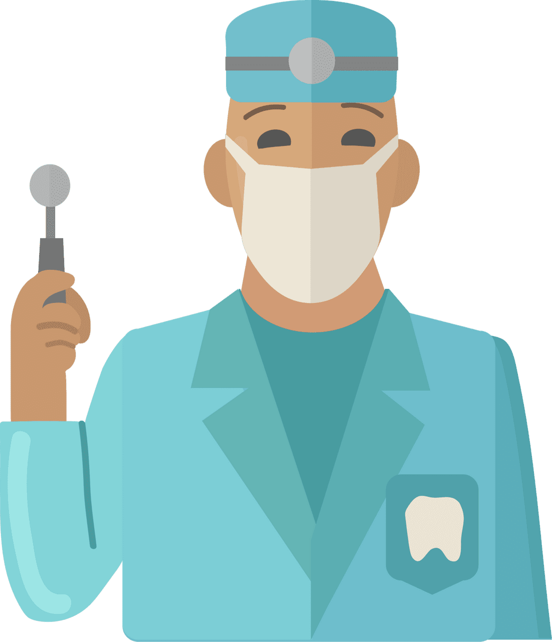 Dentist vector clipart images 3