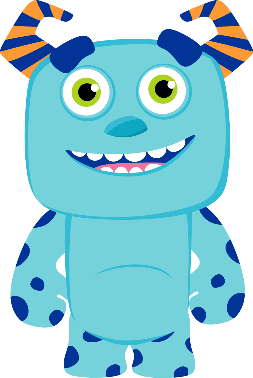 Monster not found clipart vector