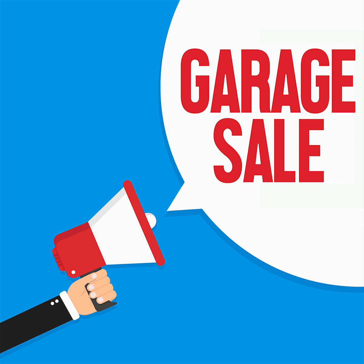 Garage sale eleanor macphee macpheee pro clipart vector