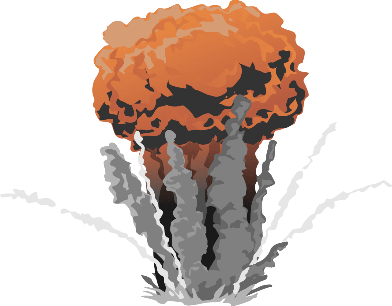 Bomb explosion clipart image for 2