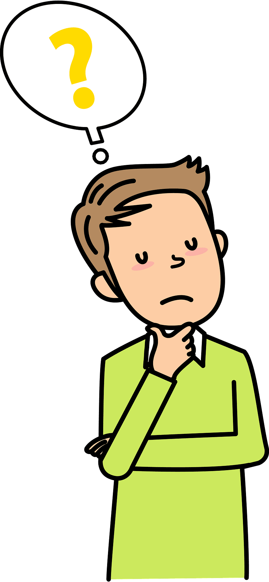 Thinking clipart images