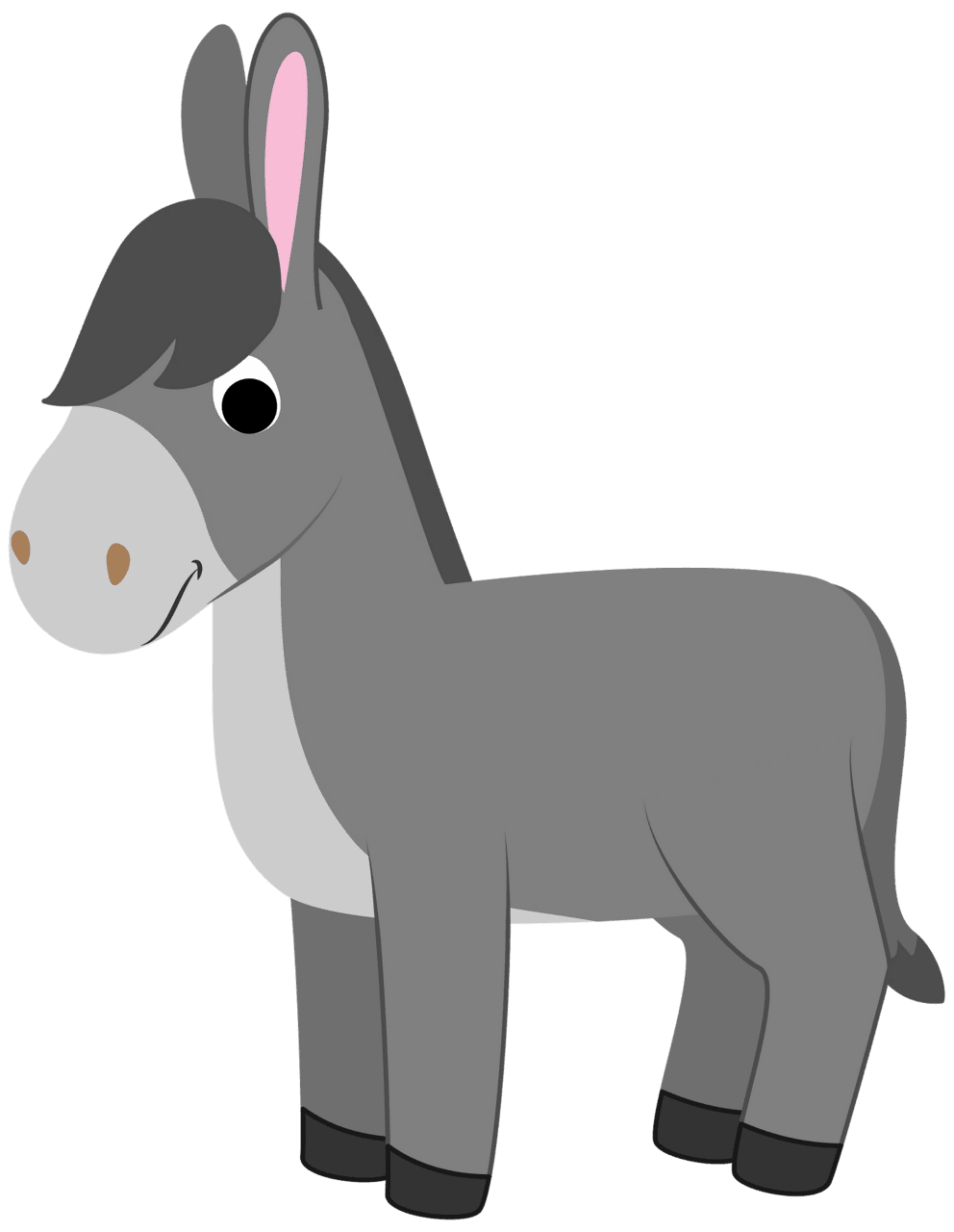 Donkey vector clipart images