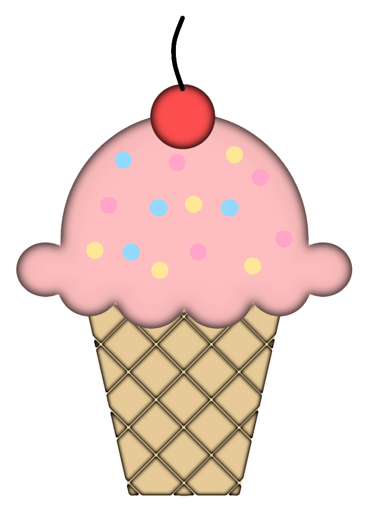 Ice cream cone pin page clipart logo 2