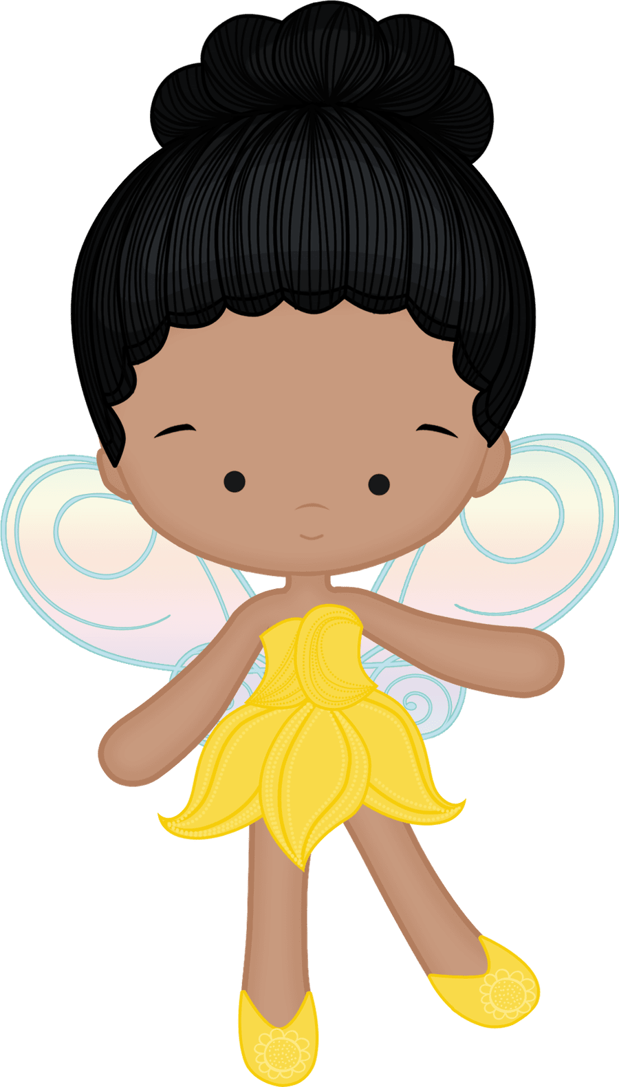 Fairy pin page clipart background 2