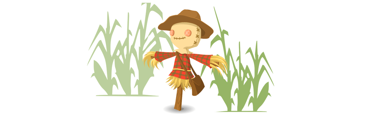 Scarecrow clipart logo