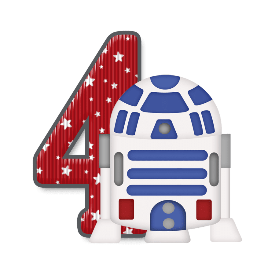 Star wars zahl nummer number clipart logo