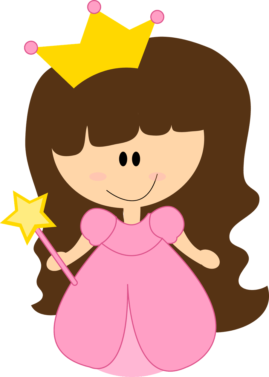 Princess pin page clipart transparent