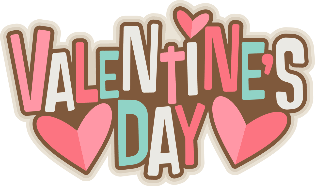 Happy valentines day pin page clipart picture