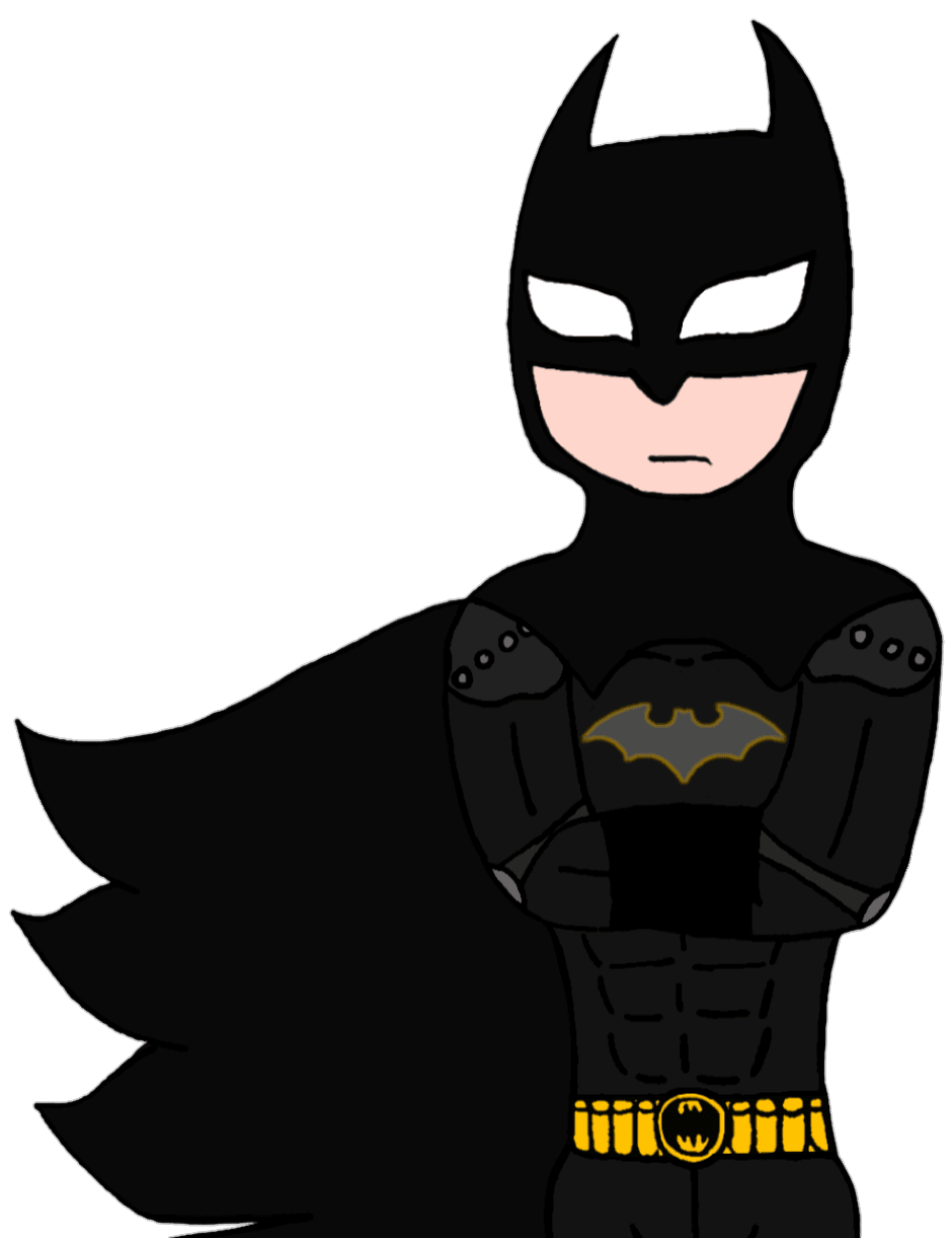 Batman pin page clipart vector