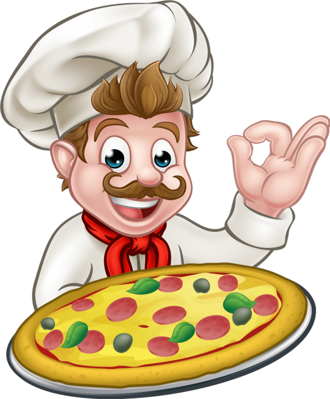 Chef pin page clipart clip art 3