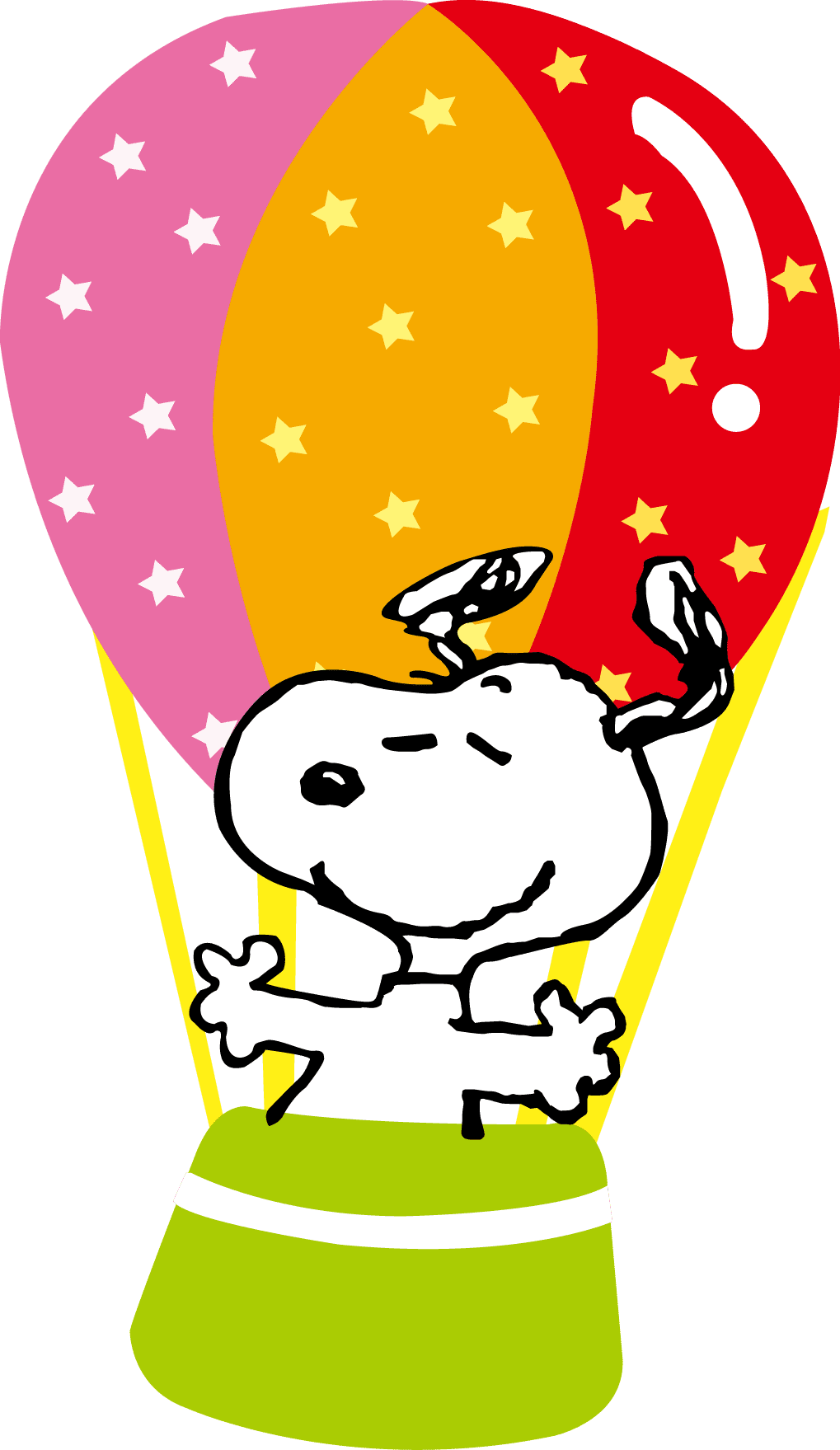 Snoopy hot air balloon door hanger design pictures birthday clipart