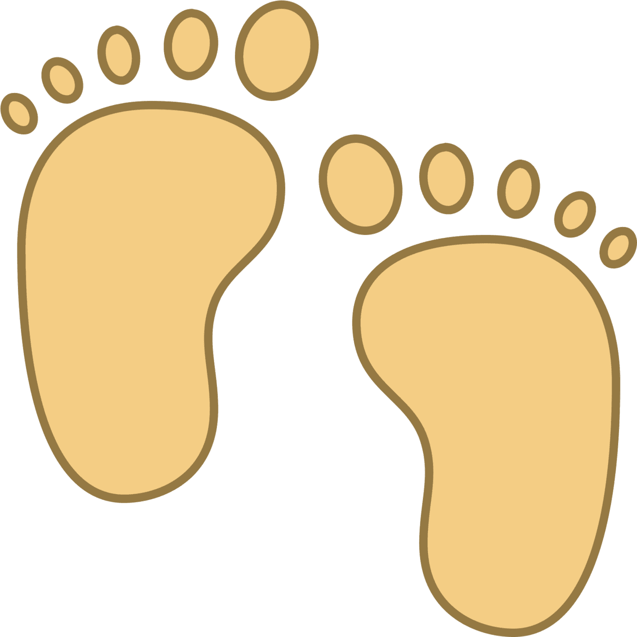 Foot baby feet clipart background